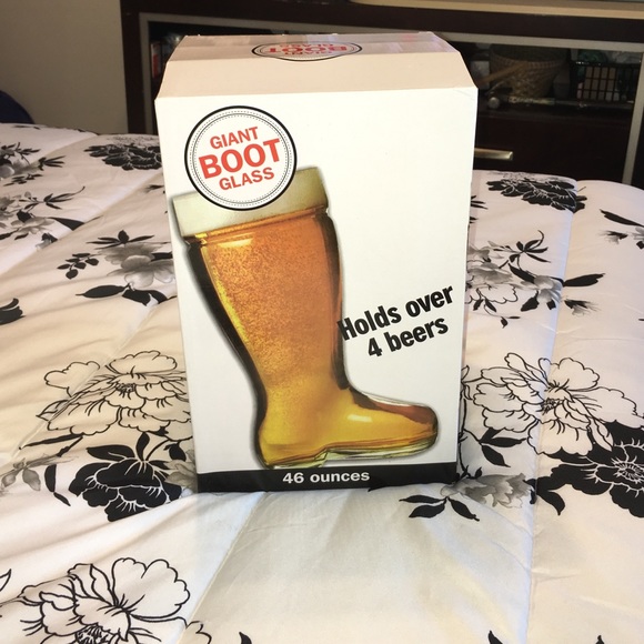 Giant Boot glass