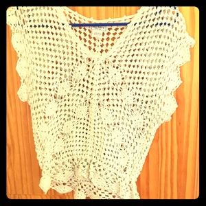 Vintage crochet top