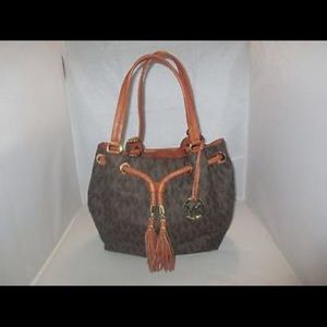 Sold Genuine Michael Kors " Gathered Tote "