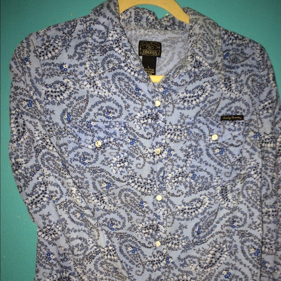 Lucky Brand button-up long sleeve