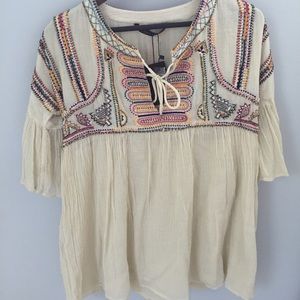 ⚫️SOLD⚫️Zara beaded tunic dress