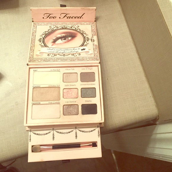 Barely used Too Faced Naked Eye