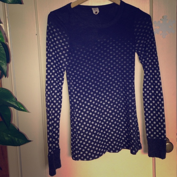 Free people star cover hombre thermal long sleeve