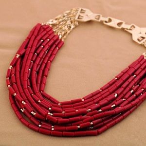 Campari Statement Necklace