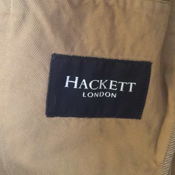 Hackett London Men's Tan Blazer - Picture 2 of 3