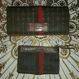 Kate Spade wallet w/ matching change purse