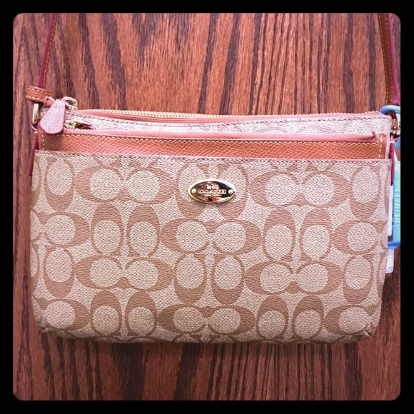 SOLD Genuine Coach Crossbody like new!