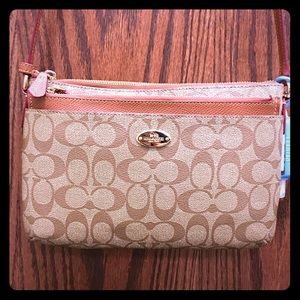 SOLD Genuine Coach Crossbody like new!