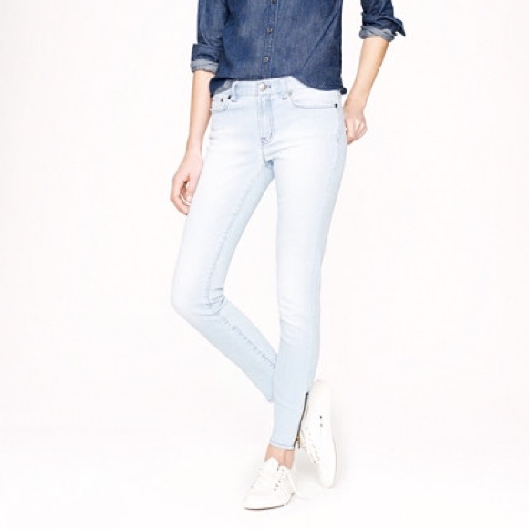 Toothpick Jean in railroad stripe