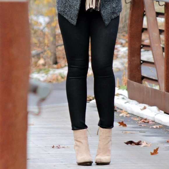 Silver jeans coated denim - in black