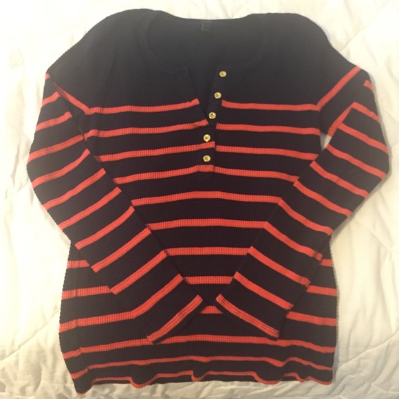 J.Crew striped shirt