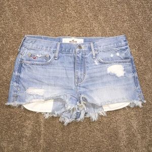 High waisted Hollister denim shorts!