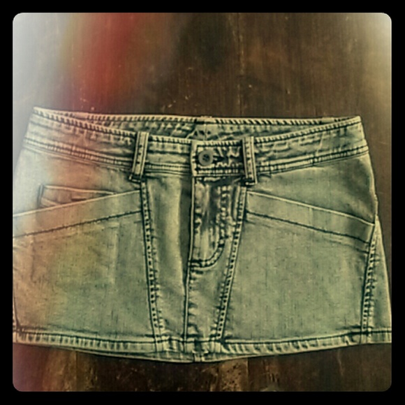 Diesel Denim mini skirt