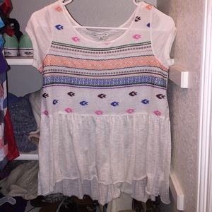 American Eagle baby doll top!