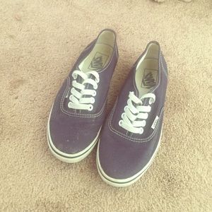 Navy Blue Vans!