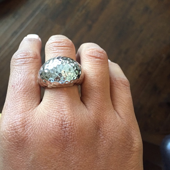 Hammered Dome Beautifully Made Solid Silver 925 - image 4