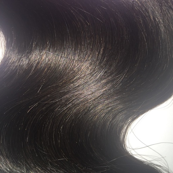 100% Human Hair Extensions Bundle of 3 - Picture 2 of 3