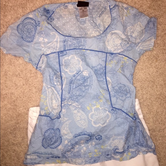 Scrub top XS