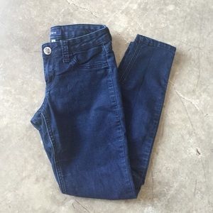 Dark Wash Cigarette Jeans