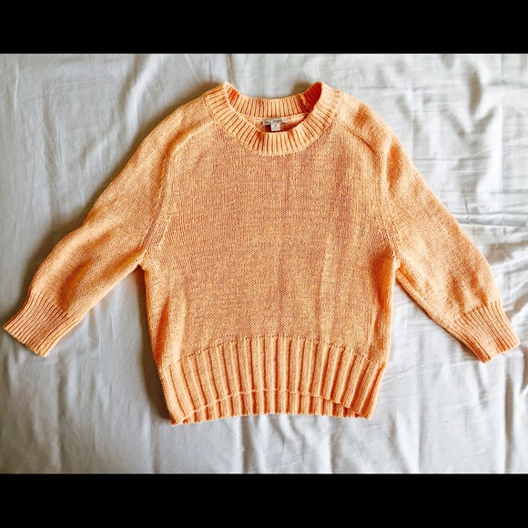 GAP Salmon Color Raglan Sleeve Sweater - Picture 3 of 4