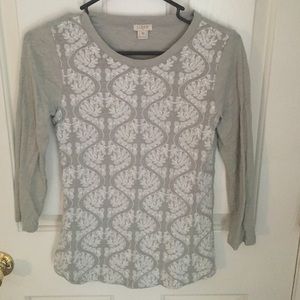 J. Crew Baseball Tee