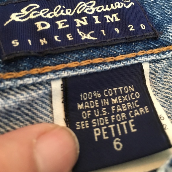 Eddie Bauer high waisted mom jeans