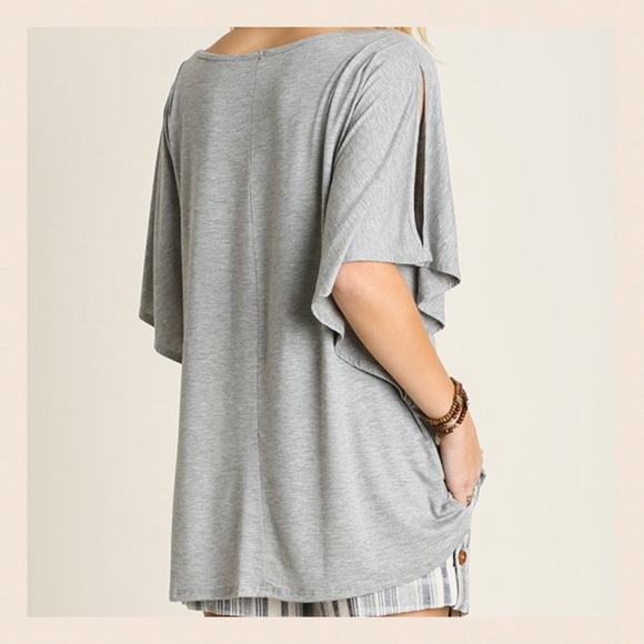 Open Shoulder Top - Picture 2 of 3