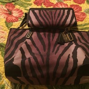 Coach bag and wallett