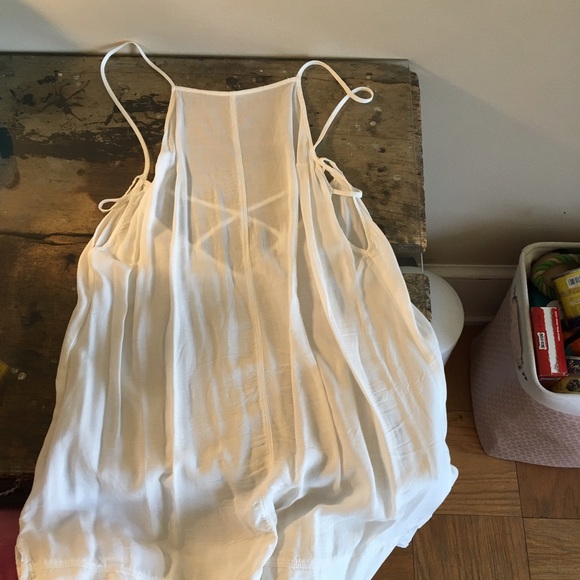 White Free People Tunic