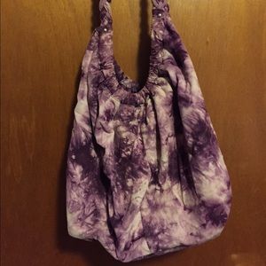 Tie dye/ pattern printed tote bag.