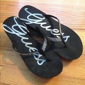 Guess Wedge Heel Sandals