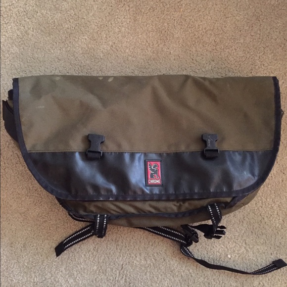 Chrome Messenger Bag