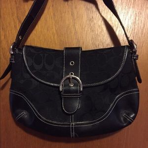 Coach black purse