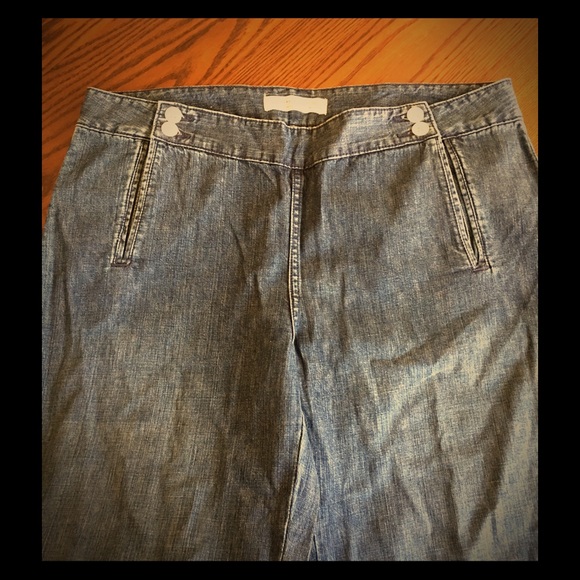 LOWER PRICE!! Old Navy Wide Leg Flat Front Jeans