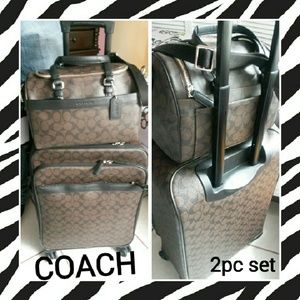 Coach luggage 2pc. Set