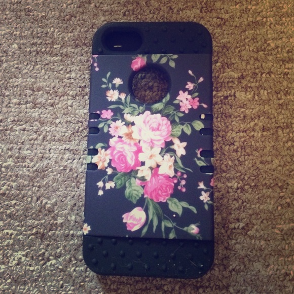 iPhone 5/5s rugged case floral