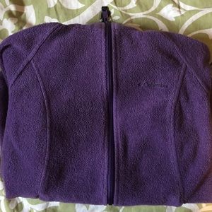 Purple Columbia fleece