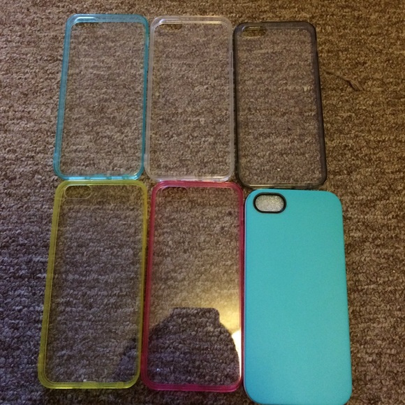 Six cases for iPhone 5/5s