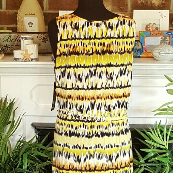 🔴"Tiger Sunrise" Full Length Maxi Dress - Picture 3 of 3