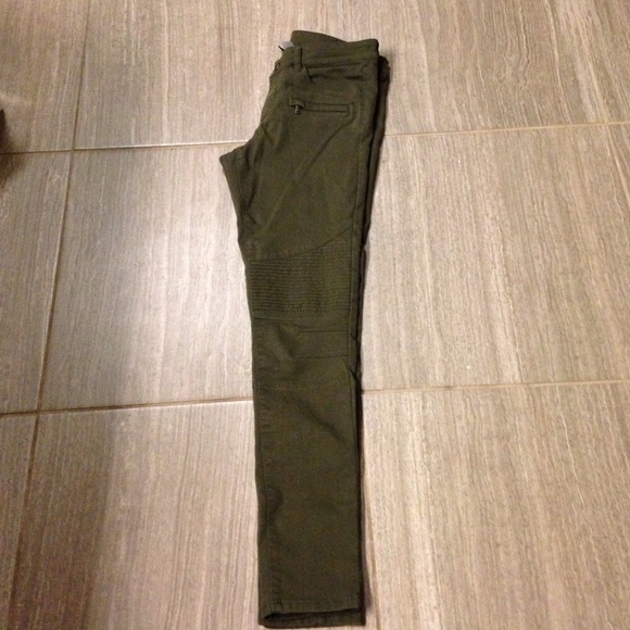 Green pants