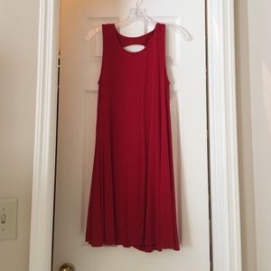 NWOT Red shift dress!