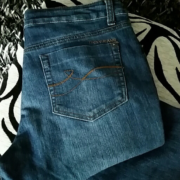 Denim capris