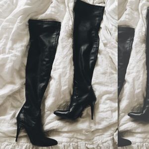 Charles David Over the Knee Thigh High Boot Heels