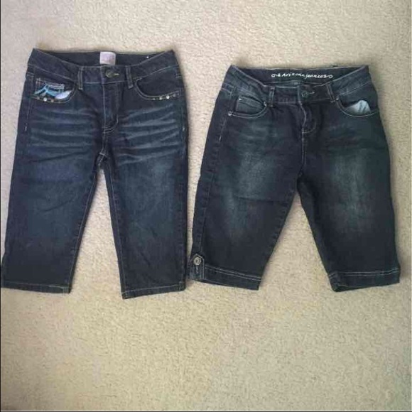 2 PAIR KNEE LENGTH SHORTS - Picture 1 of 3