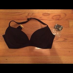 Victoria's Secret Black swim top.