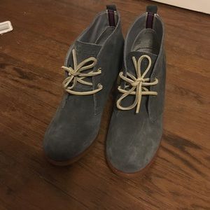 Sperry bootie wedges