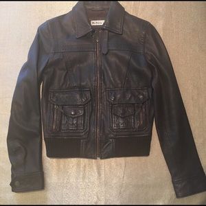 Ben Sherman Women's Leather Jacket