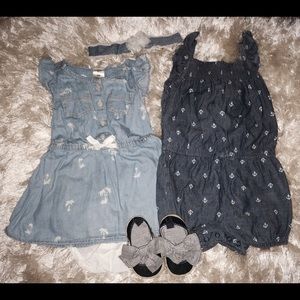 Carter's baby girl outfits, 6 mos.