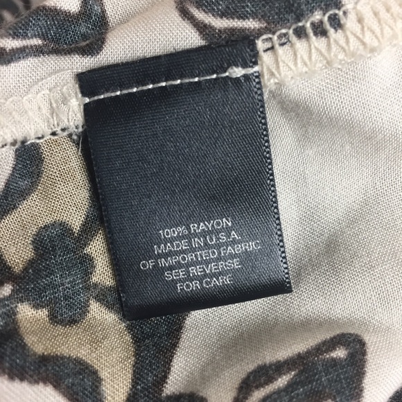 Full Tilt Floral BOHO Ruffle One-Shoulder Top - Picture 4 of 5