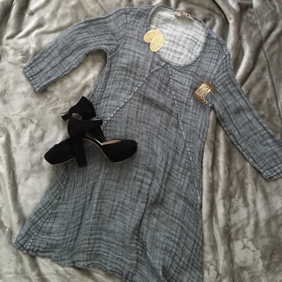 Crepe Shift Dress